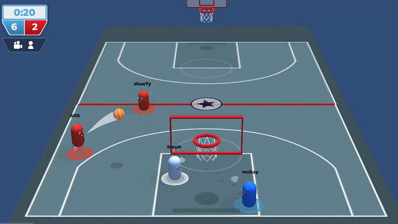 Hình ảnh Basketball Rift MOD Free In-App Purchase