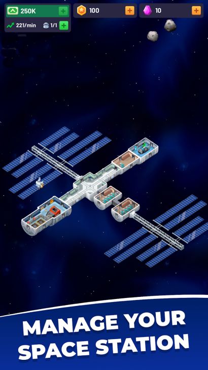 Hình ảnh Idle Space Station - Tycoon MOD 