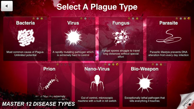 Hình ảnh Plague Inc. MOD Menu
