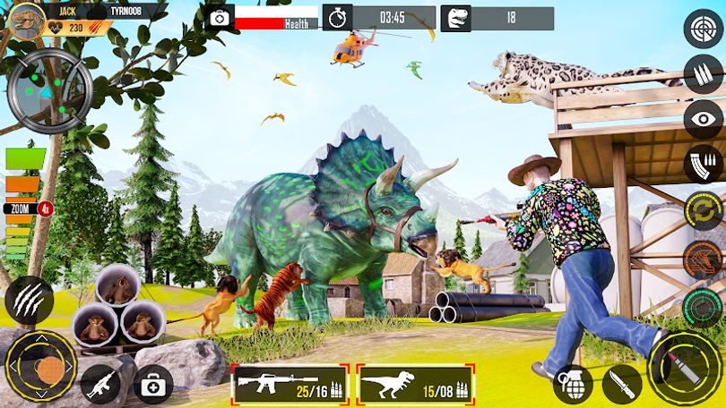 Hình ảnh Real Dino Hunting Gun Games MOD Menu