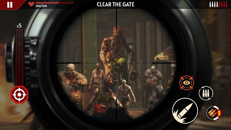 Hình ảnh Sniper Zombie 3D Game MOD Full Năng Lượng