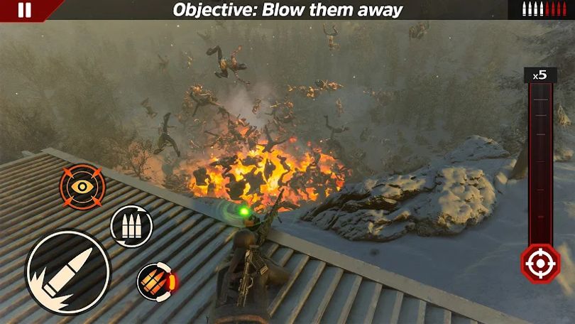 Hình ảnh Sniper Zombie 3D Game MOD Vô Hạn Tiền